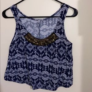 B1G1❤️beautiful beaded tank top